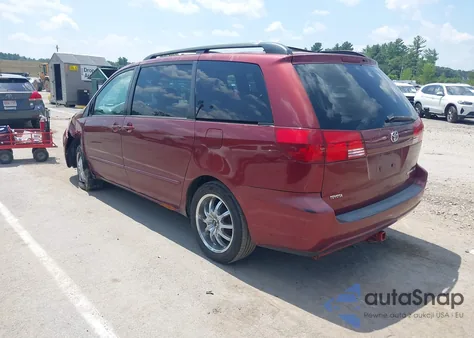 2004 Toyota Sienna Le z USA, uszkodzony, nr VIN 5TDZA23CX4S126228